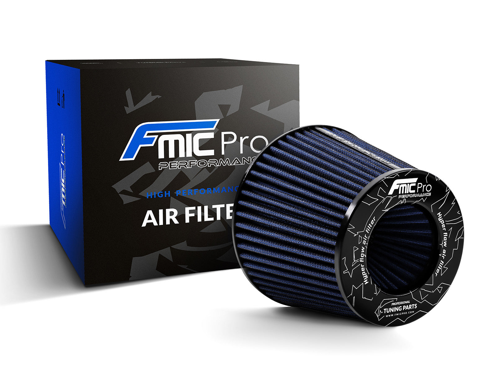 Filtro de Aire Cónico FMIC.Pro, 125mm Longitud, 100mm Diámetro
