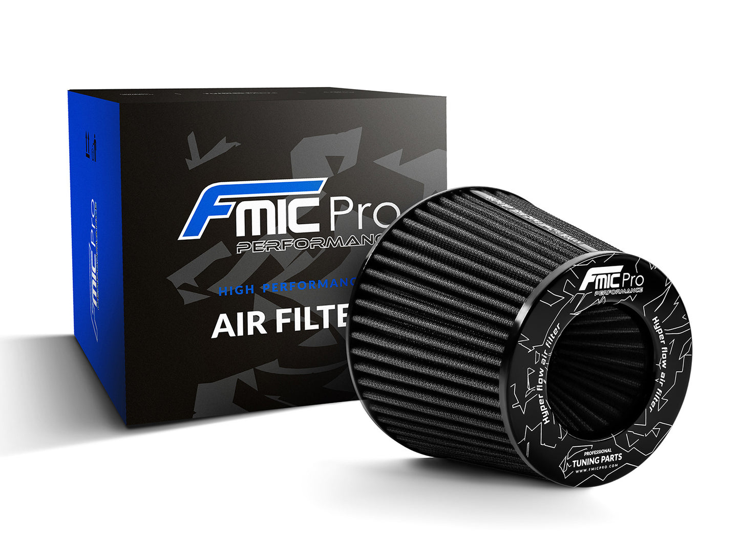 Filtro de Aire Cónico FMIC.Pro Longitud 125mm Diámetro 76mm