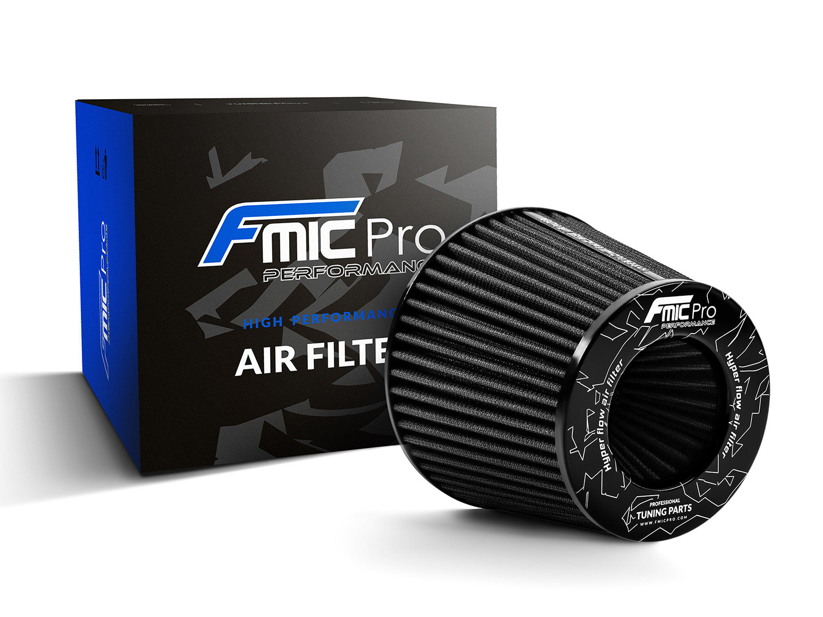 Filtro de Aire Cónico FMIC.Pro Longitud 125mm Diámetro 76mm