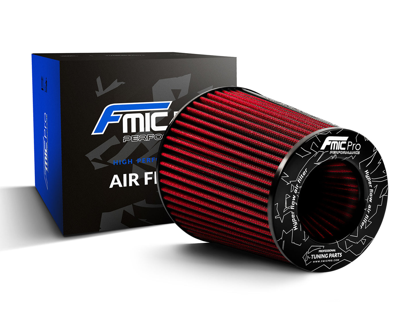 Filtro de Aire Cónico FMIC.Pro, 175mm Longitud, 76mm Diámetro - Imagen 4