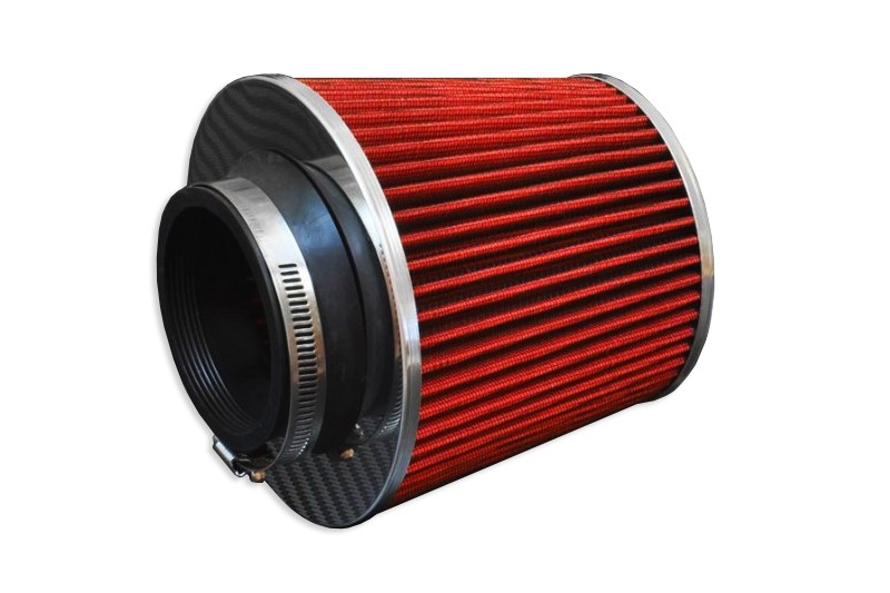 Filtro de Aire Cónico, Diámetro 102mm Rojo