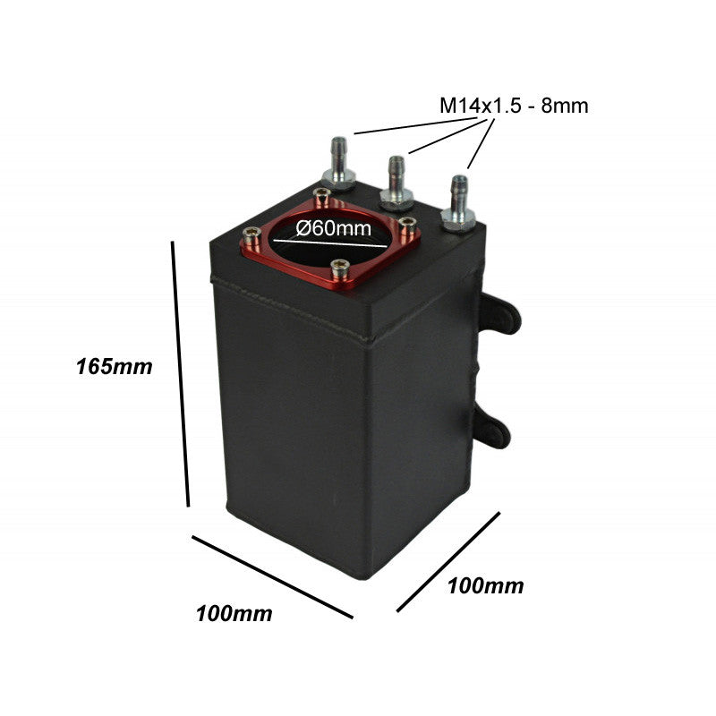 Decantador de Combustible 1,3L con Espacio para Bomba - Imagen 2