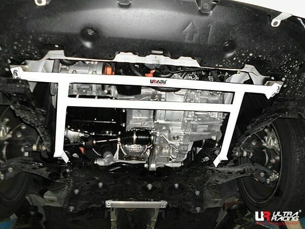 Barra Refuerzo Inferior Delantera Ultra Racing Toyota C-HR (AX-10) 18+/Prius 16+