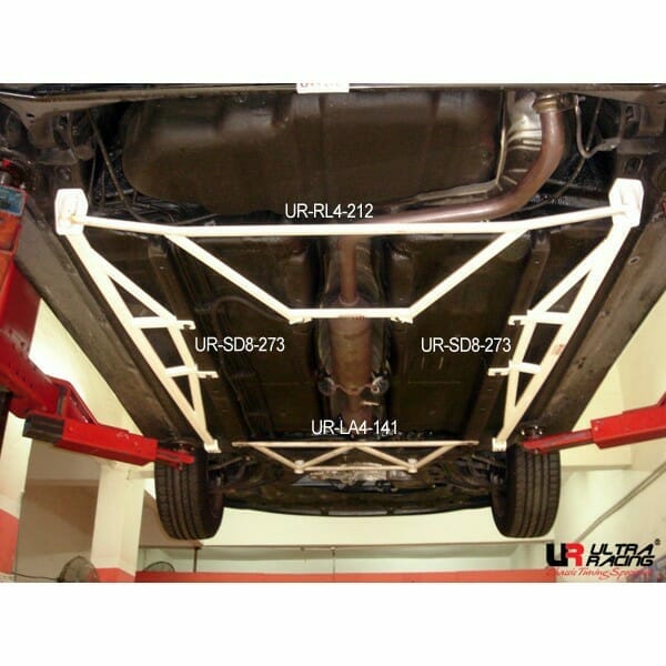 Barra de Torsión Trasera Ultra Racing (273P) para Toyota Vios (XP40) 1.5 2WD 02-07