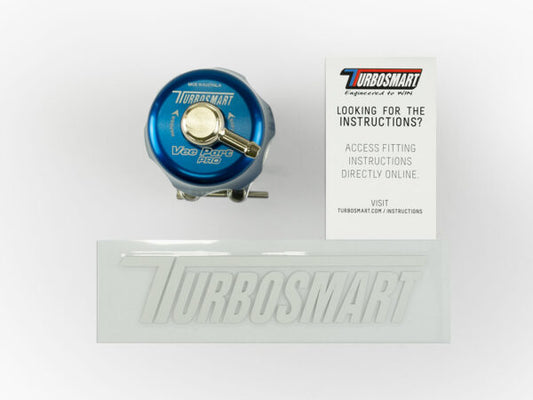 Válvula Blow Off Turbosmart TS-0205-1130 Vee-Port PRO Universal - Azul