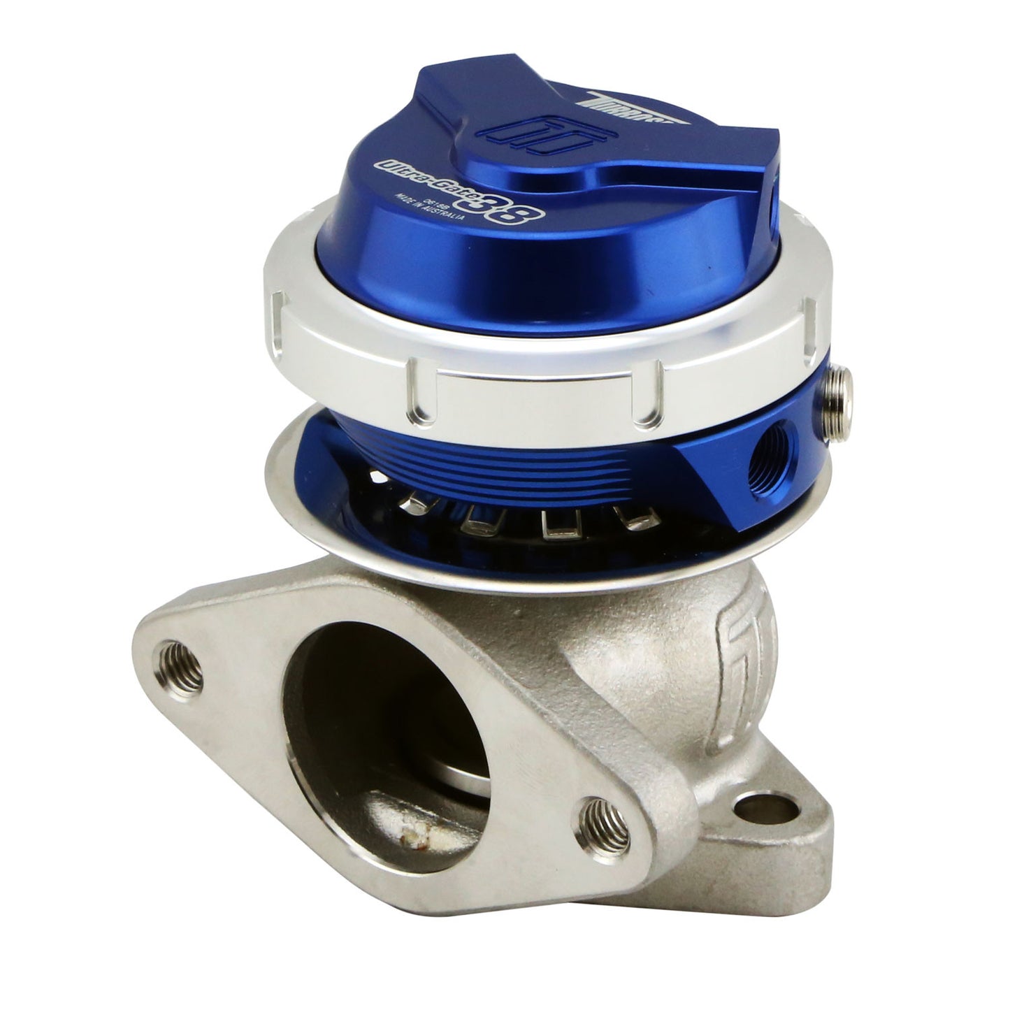 Válvula de Descarga Externa Turbosmart WG38 GenV Ultragate 38 7psi Azul - Imagen 2