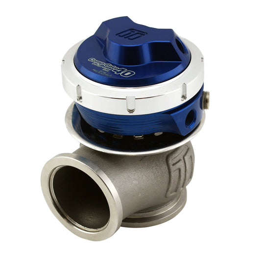 Válvula de Descarga Externa Turbosmart WG40CG GenV Compgate 40 5psi Gas Comprimido Azul