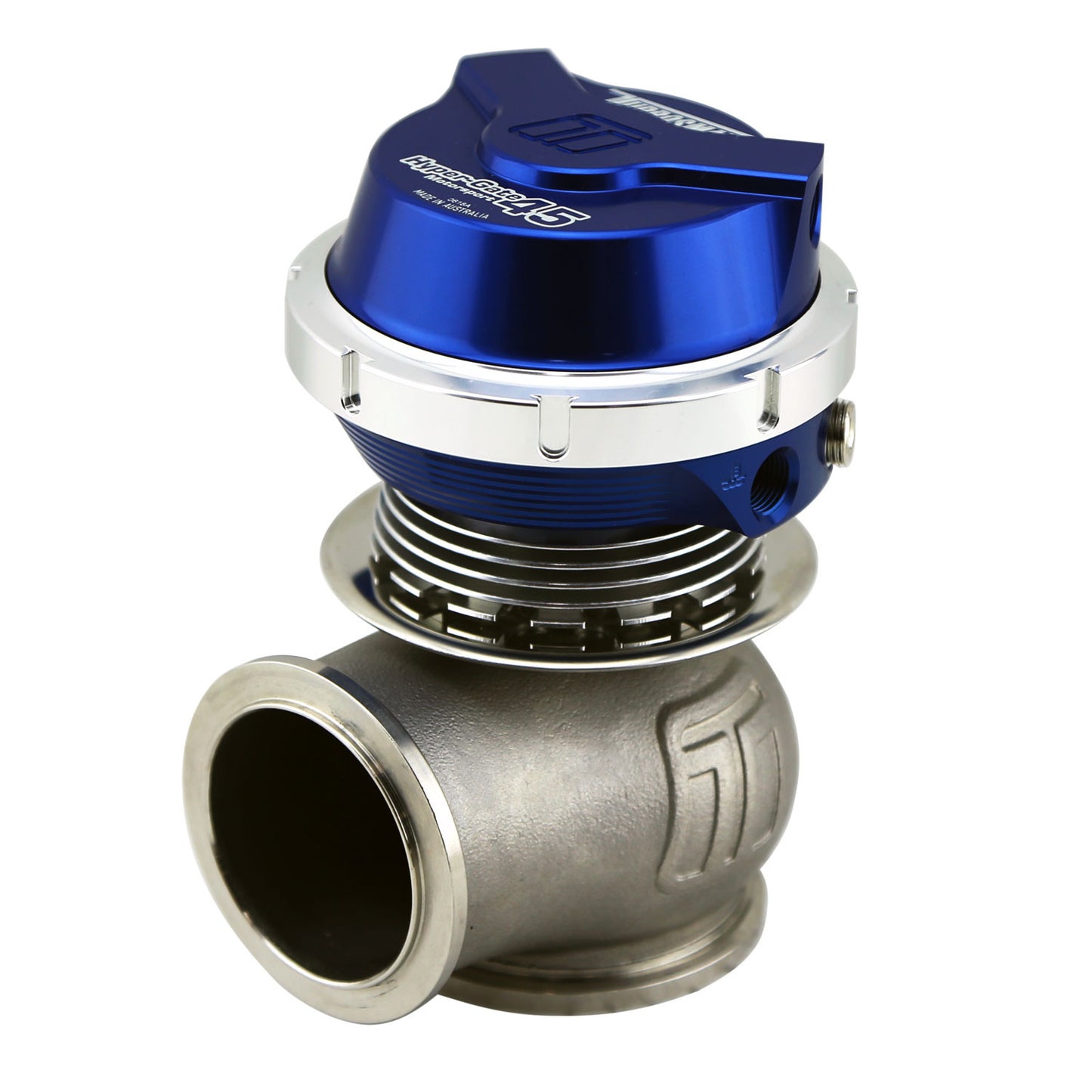 Válvula de Descarga Externa Turbosmart WG45M GenV Hypergate 45 14psi Motorsport Blue - Imagen 2