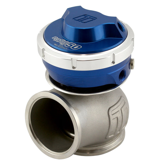 Válvula de Descarga Externa Turbosmart WG50CG GenV Progate 50 5psi Gas Comprimido Azul