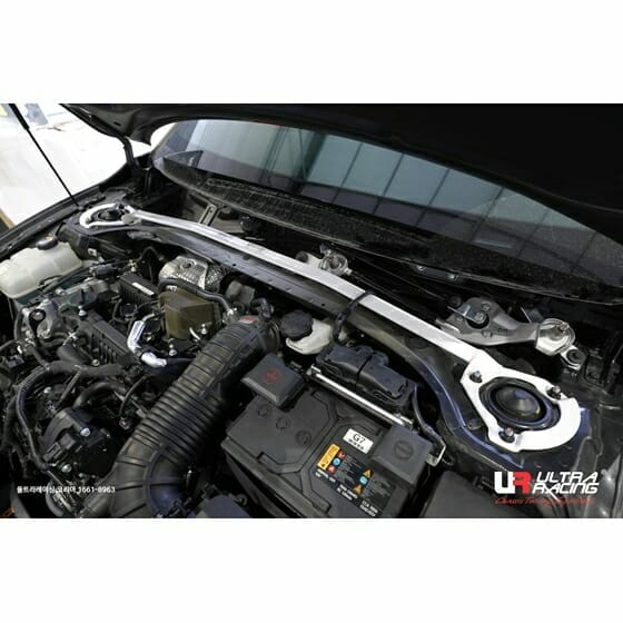 Barra de Torretas Delantera Ultra Racing para Hyundai Veloster-N 2.0T 18+ (2WD)