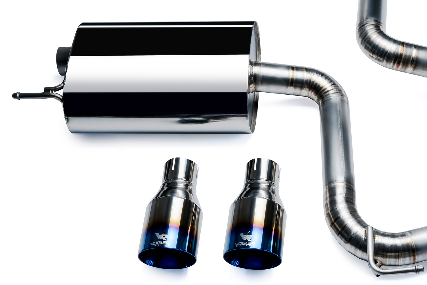Sistema de Escape Titanio Ford Mustang 2.3 Catback Vogler Racing