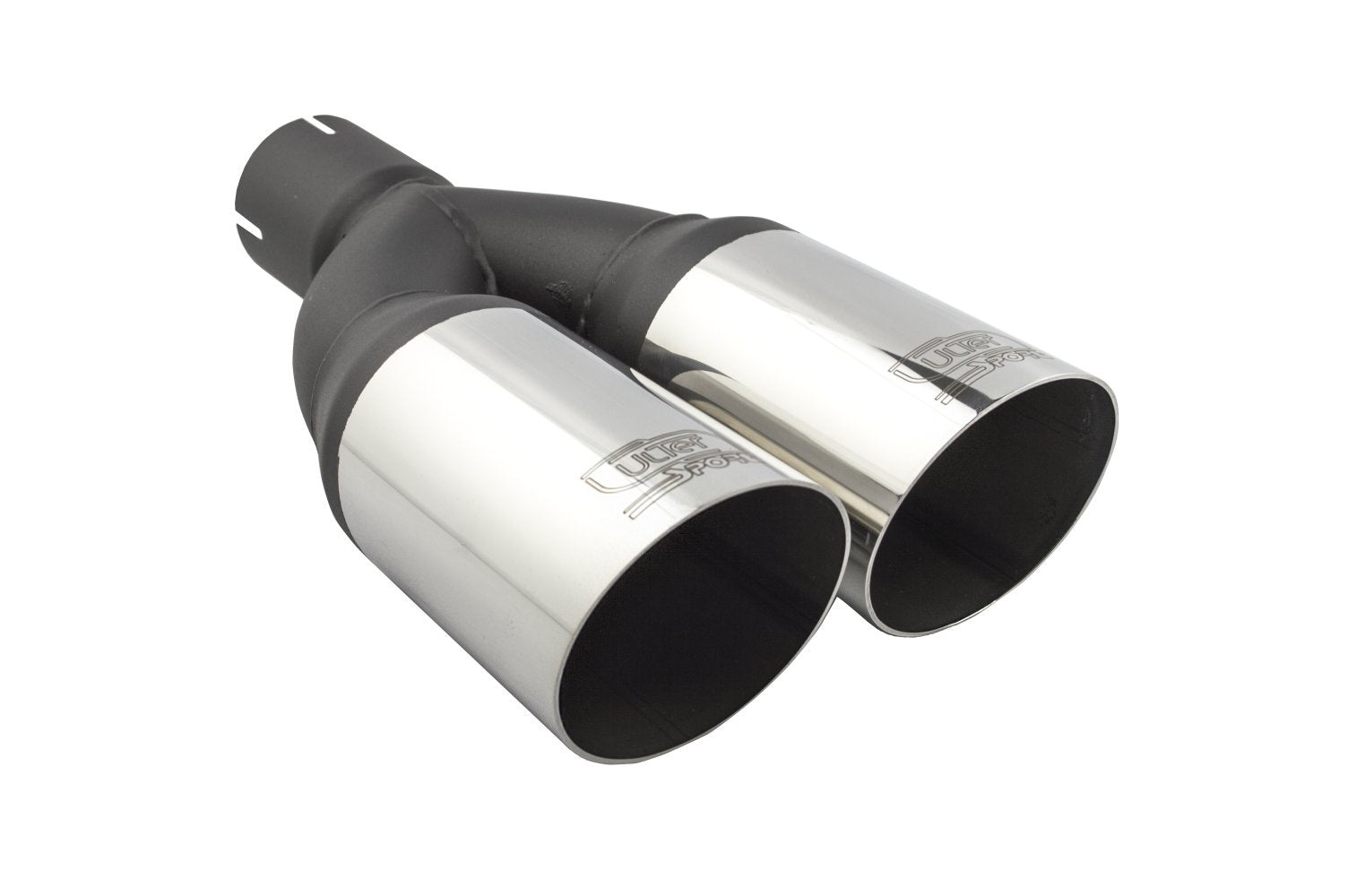 Cola de Escape Universal Redonda 76mm, 230mm, 50mm