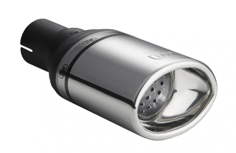 Cola de Escape Universal Ovalada 120x80mm, Longitud 120mm, Diámetro Montaje 50mm - Imagen 2