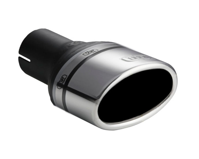 Cola de Escape Universal Ovalada 120x80mm, L 80mm, D Montaje 50mm