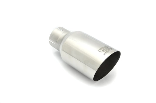 Cola de Escape Universal Redonda 90mm, Longitud 120mm, Montaje 60mm