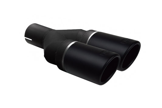 Cola de Escape Universal Redonda 90mm, Longitud 220mm, Montaje 55mm