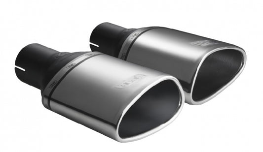 Cola de Escape Universal 160x80mm, Longitud 120mm
