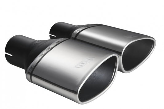 Cola de Escape Universal 160x80mm, Longitud 120mm