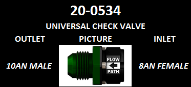 Válvula de Retención Universal Radium Engineering - Imagen 2