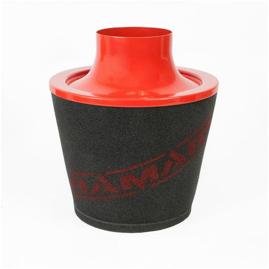 Filtro de Aire Cónico Ramair JS-108-RD 80mm, Base de Aluminio