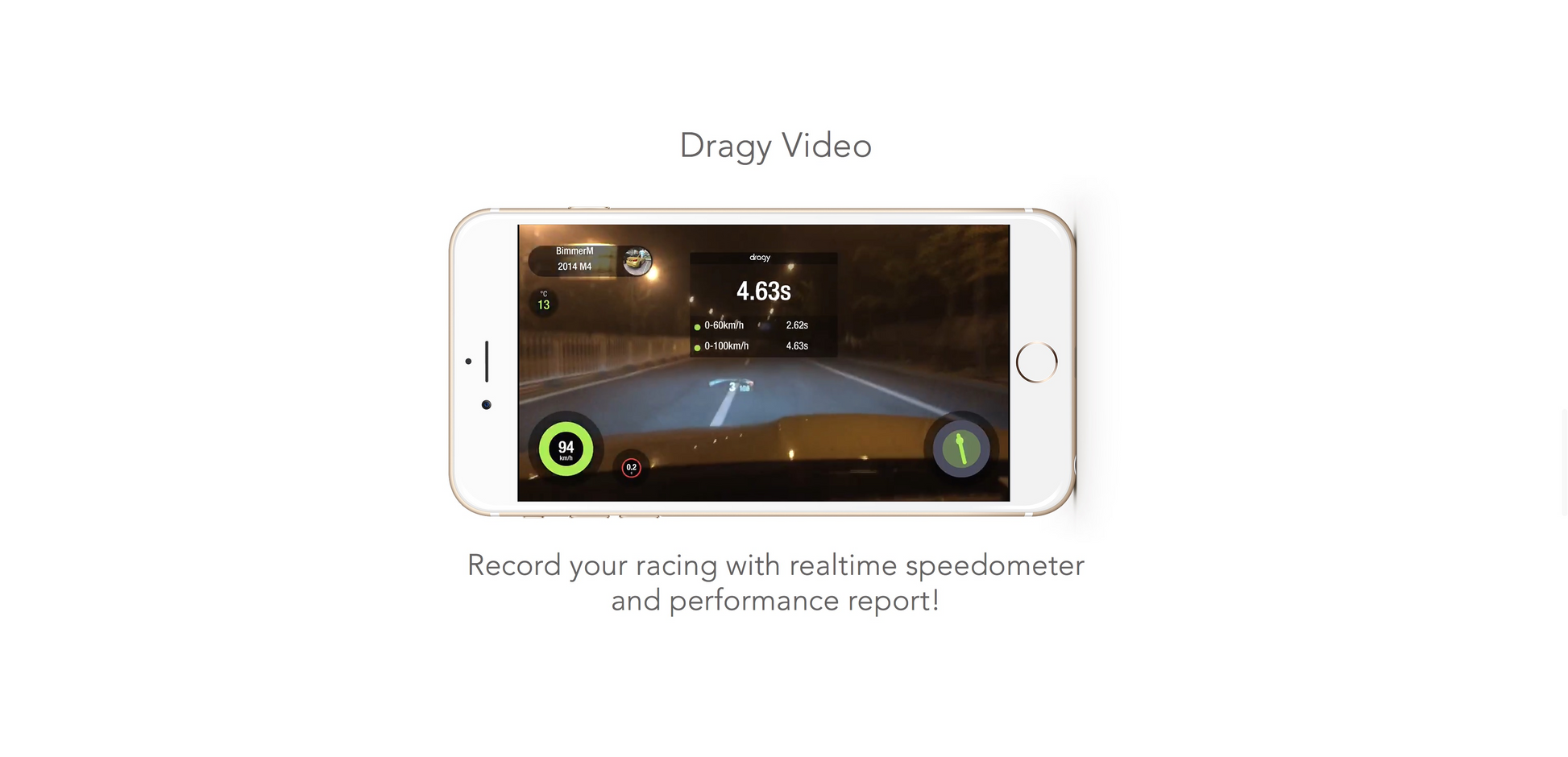 DRAGY V2 DRG70 Medidor de Rendimiento GPS - Imagen 3