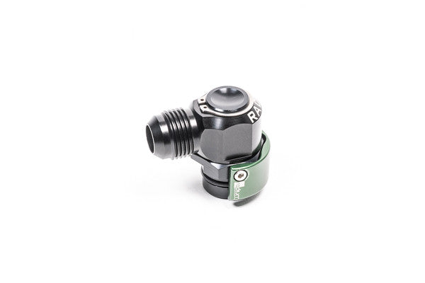Conector Rápido V2 19mm Macho a 10AN Macho 90º Radium Engineering