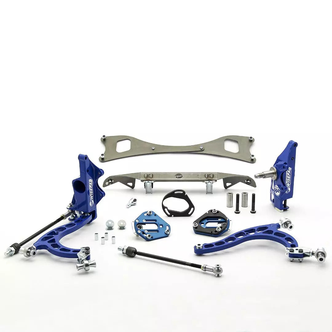 Kit de Ángulo de Deriva V2 Delantero Nissan S13 con Reubicación de Cremallera Wisefab - Imagen 6