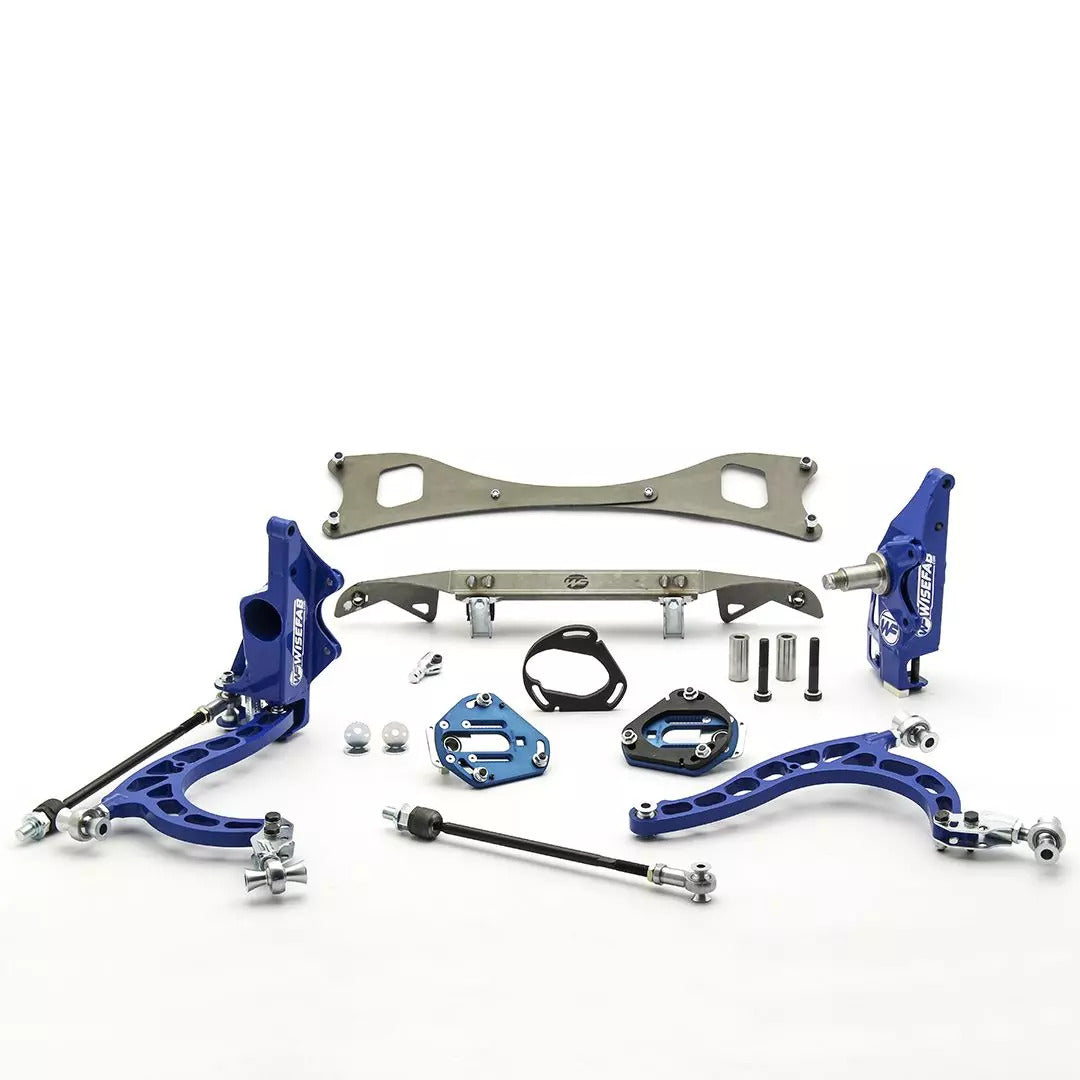 Kit de Ángulo de Deriva V2 Delantero Nissan S14 S15 con Reubicación de Cremallera Wisefab - Imagen 4