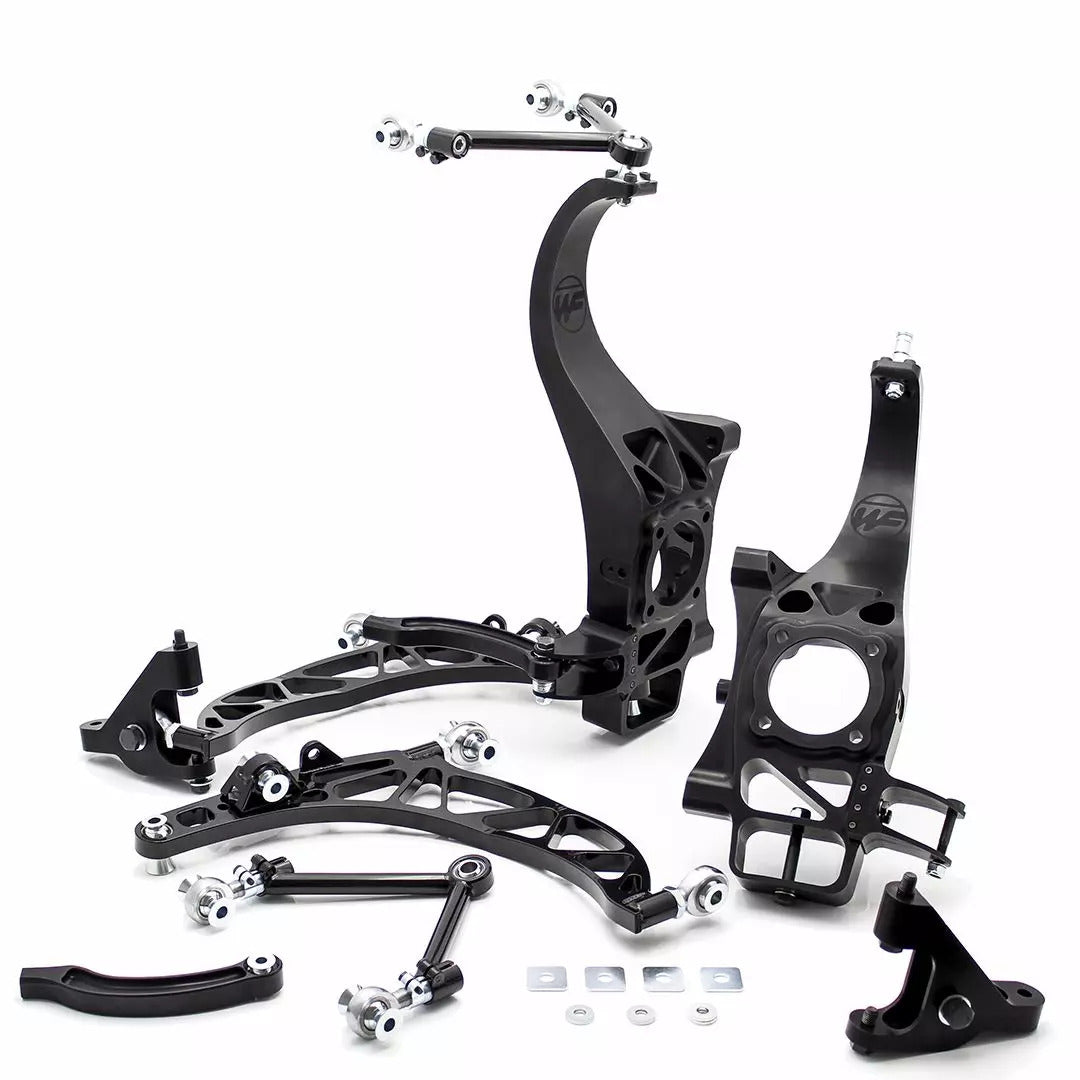 Kit Wisefab de Manguetas Delanteras para Bajar Suspensión Nissan R35 GT-R - Imagen 4