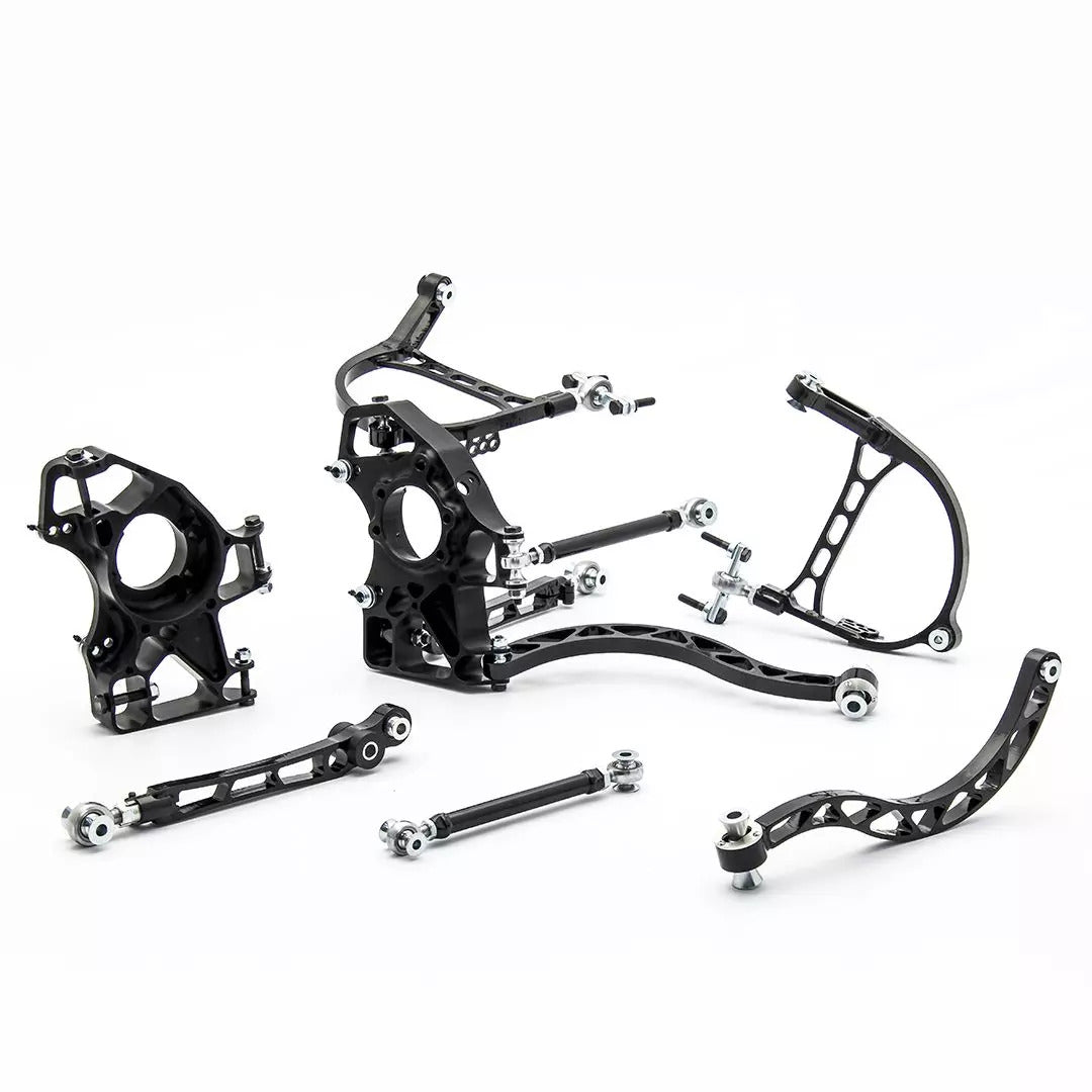 Kit Wisefab de Manguetas Traseras para Bajar Suspensión Mitsubishi EVO 7 8 9 - Imagen 5