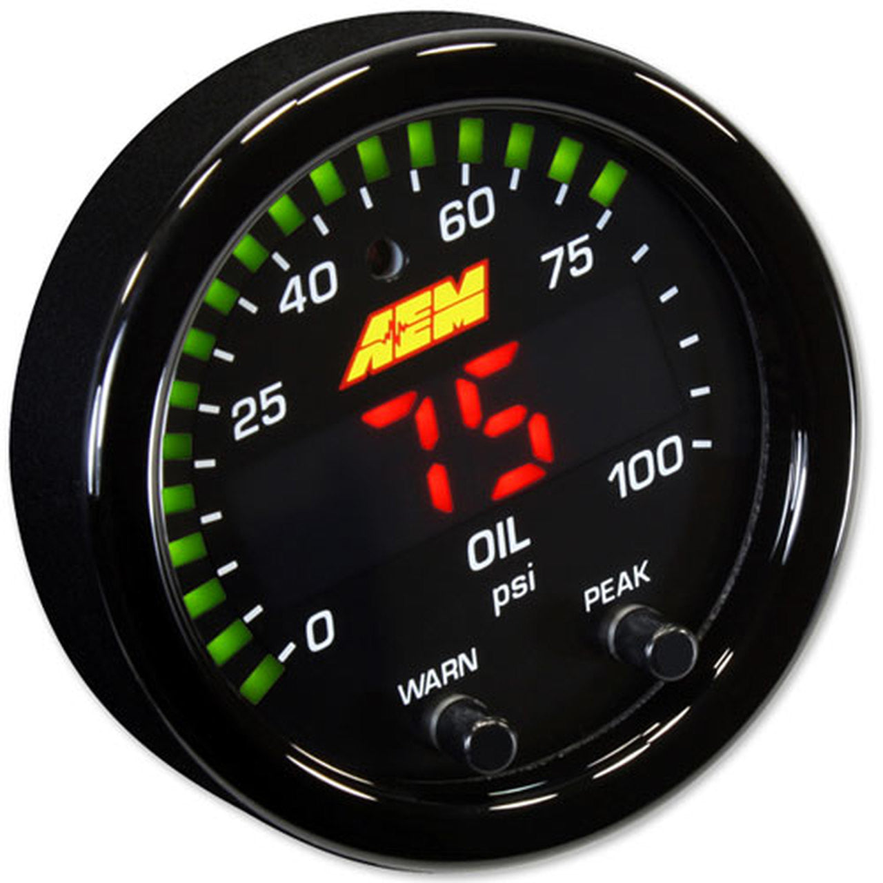 Indicador AEM Serie X Presión Aceite/Combustible AEM 30-0301