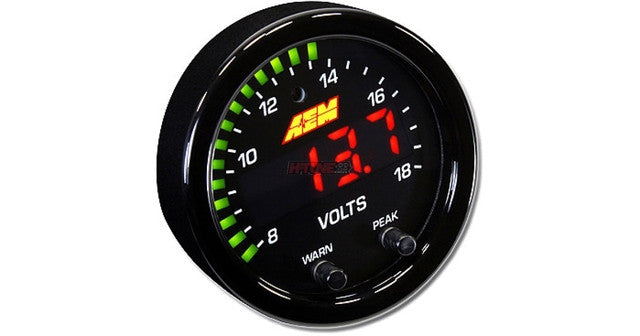 Voltímetro AEM X-Series Gauge AEM 30-0303 - Imagen 2