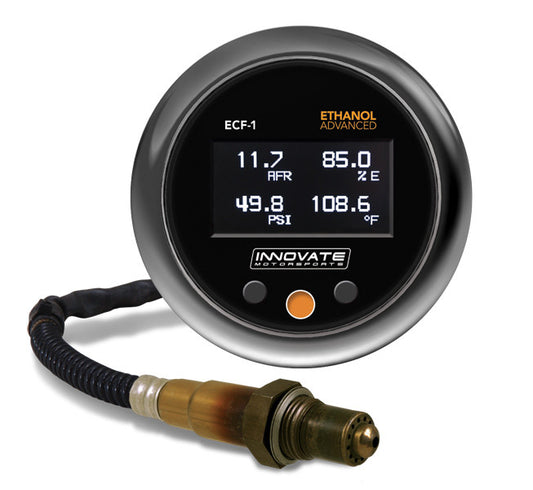 Indicador Innovate 3903 ECF-1, Contenido de Etanol (FUEL) con Modo de Lectura AFR