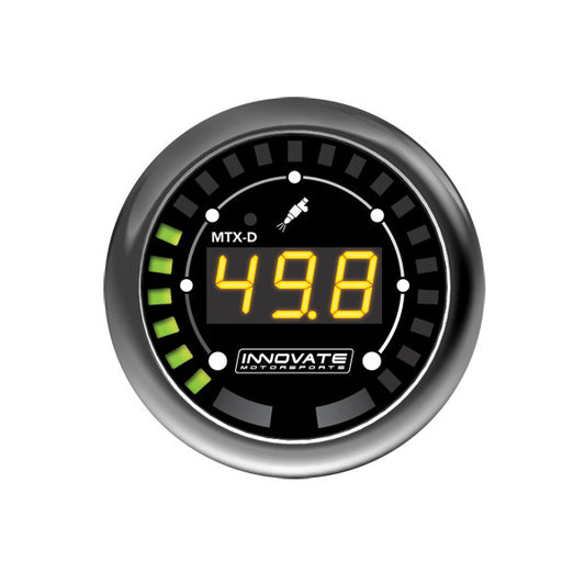 Innovate 3917: Kit de Medidor Digital MTX, Presión de Combustible