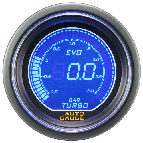 Nuevo Indicador de Presión de Turbo Auto Gauge EVO