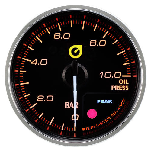 Nuevo Indicador Presión Aceite Auto Gauge 52mm Ámbar - Imagen 2
