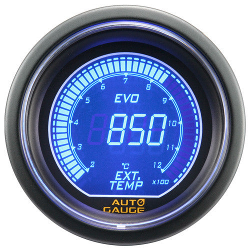 Nuevo Indicador EGT Serie Auto Gauge EVO