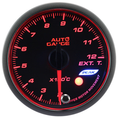 Nuevo Indicador EGT Auto Gauge Serie Peak 60mm con Motor Paso a Paso