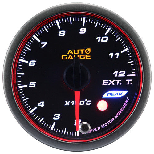 Nuevo Indicador EGT Auto Gauge Serie Peak 60mm con Motor Paso a Paso - Imagen 2