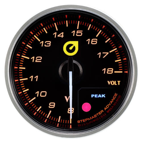 Nuevo Indicador de Voltaje Auto Gauge 52mm Ámbar - Imagen 2