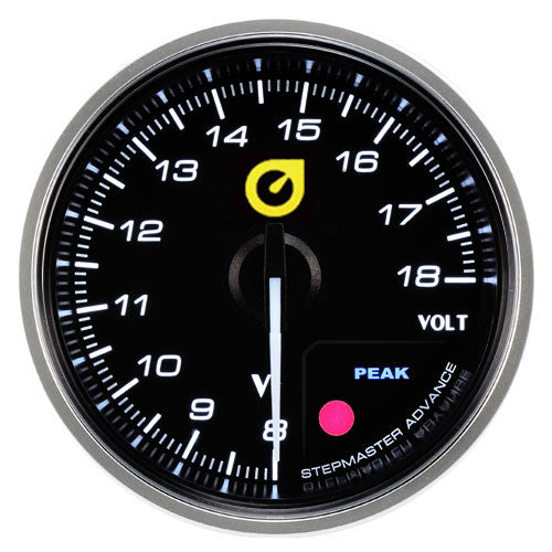 Nuevo Indicador de Voltaje Auto Gauge 52mm Ámbar