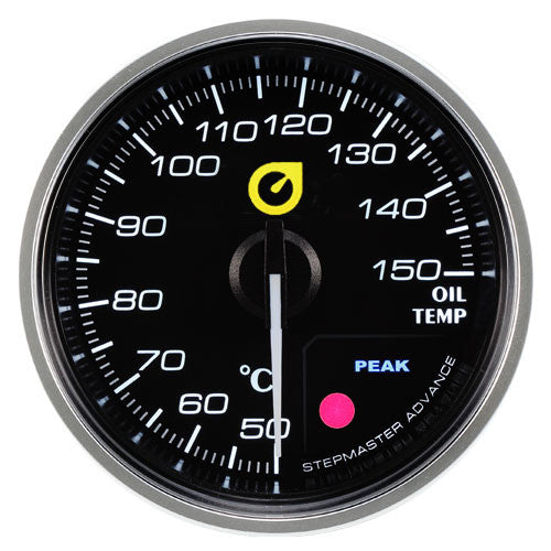 Nuevo Indicador de Temperatura de Aceite Auto Gauge 60mm Ámbar