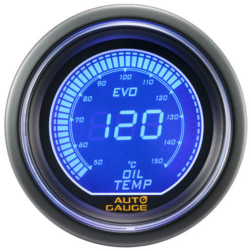 Nuevo Indicador de Temperatura de Aceite Auto Gauge Serie EVO - Imagen 2