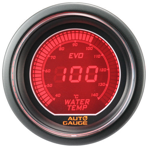 Nuevo Indicador de Temperatura de Agua Auto Gauge Serie EVO