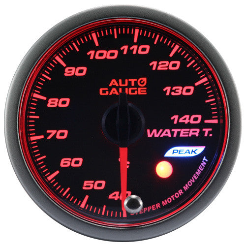 Nuevo Indicador de Temperatura de Agua Auto Gauge Serie Peak 52mm Ámbar - Imagen 2