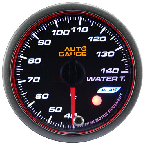 Nuevo Indicador de Temperatura de Agua Auto Gauge Serie Peak 60mm Ámbar