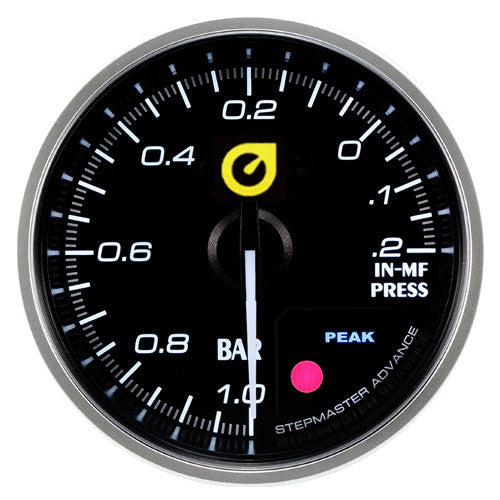 Nuevo Indicador de Vacío Auto Gauge 60mm Ámbar - Imagen 2