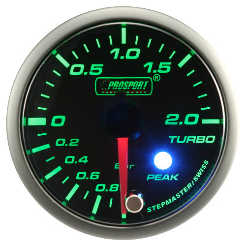 Indicador de Presión Prosport Serie Peak Verde (Motor Paso a Paso)
