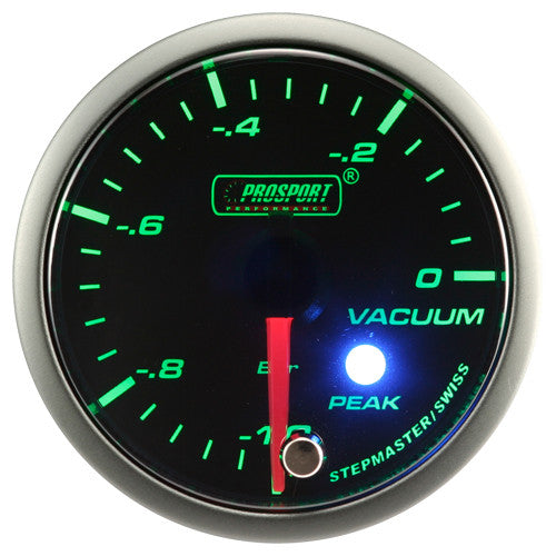 Indicador de Vacío Prosport Stepper Motor Peak Series Verde - Imagen 2