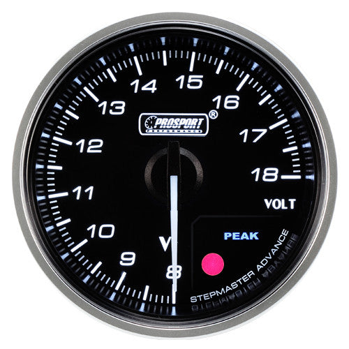 Indicador de Voltaje Prosport Premium 60mm Ámbar - Imagen 2